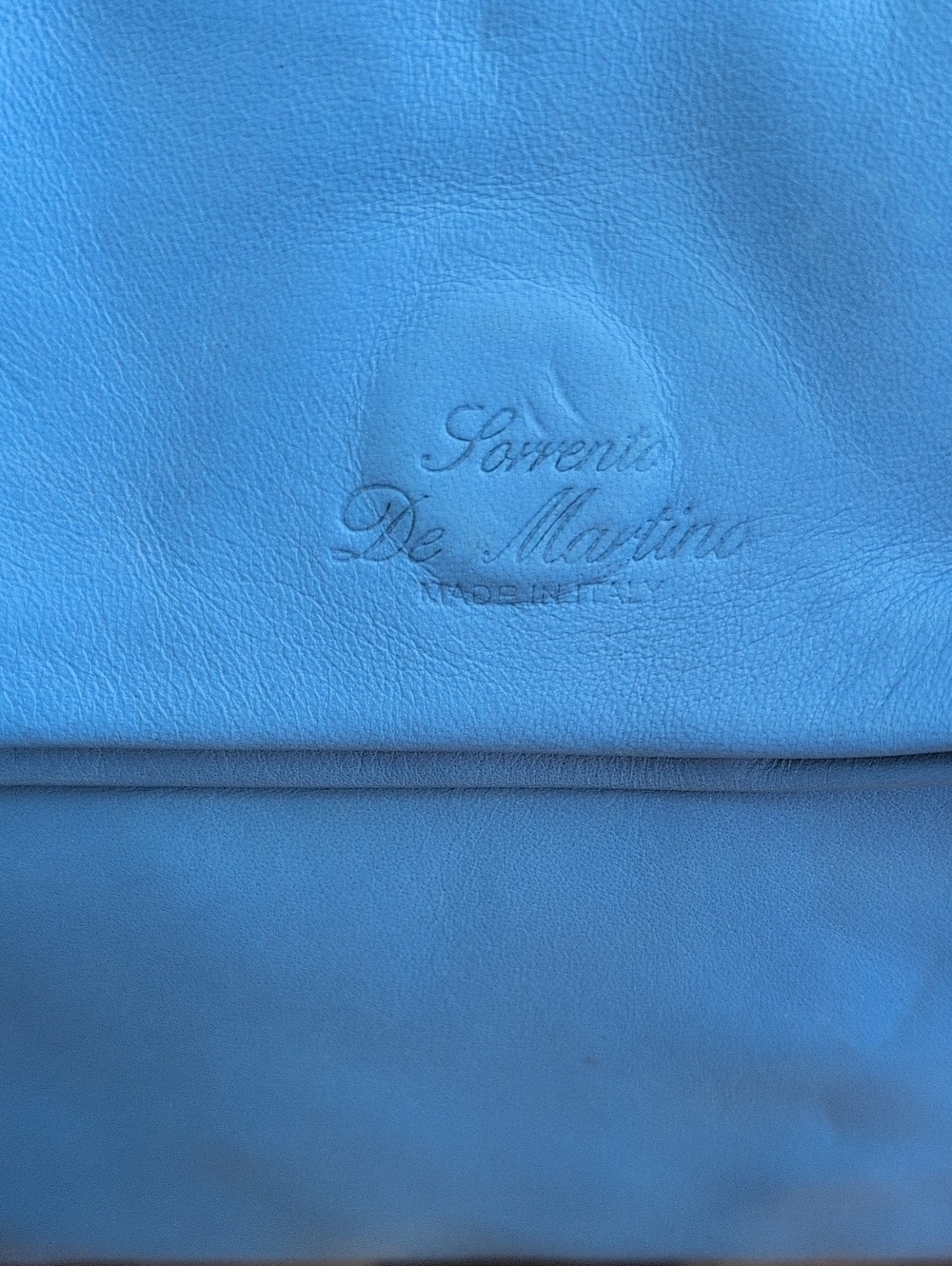 Sorrento De Martino Leather Clutch - Picture 2 of 5